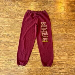 University of Minnesota Morris Cougars Burgundy Maroon Gold Sweatpants Medium